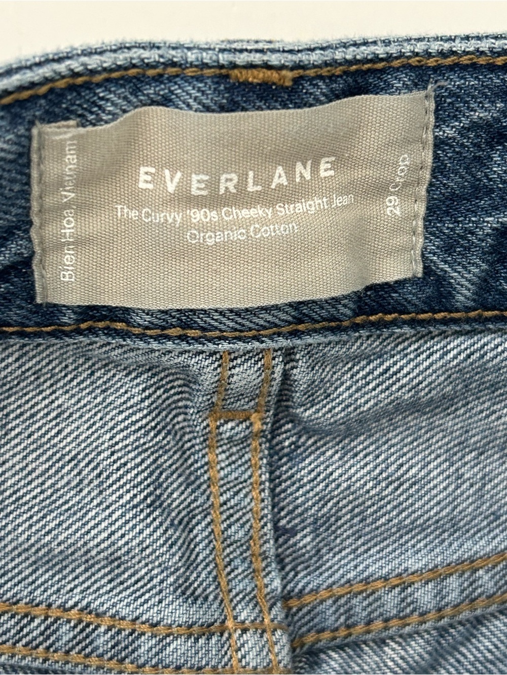 Everlane The Curvy '90s Cheeky Straight Crop Jeans 29 - Picture 8 of 14